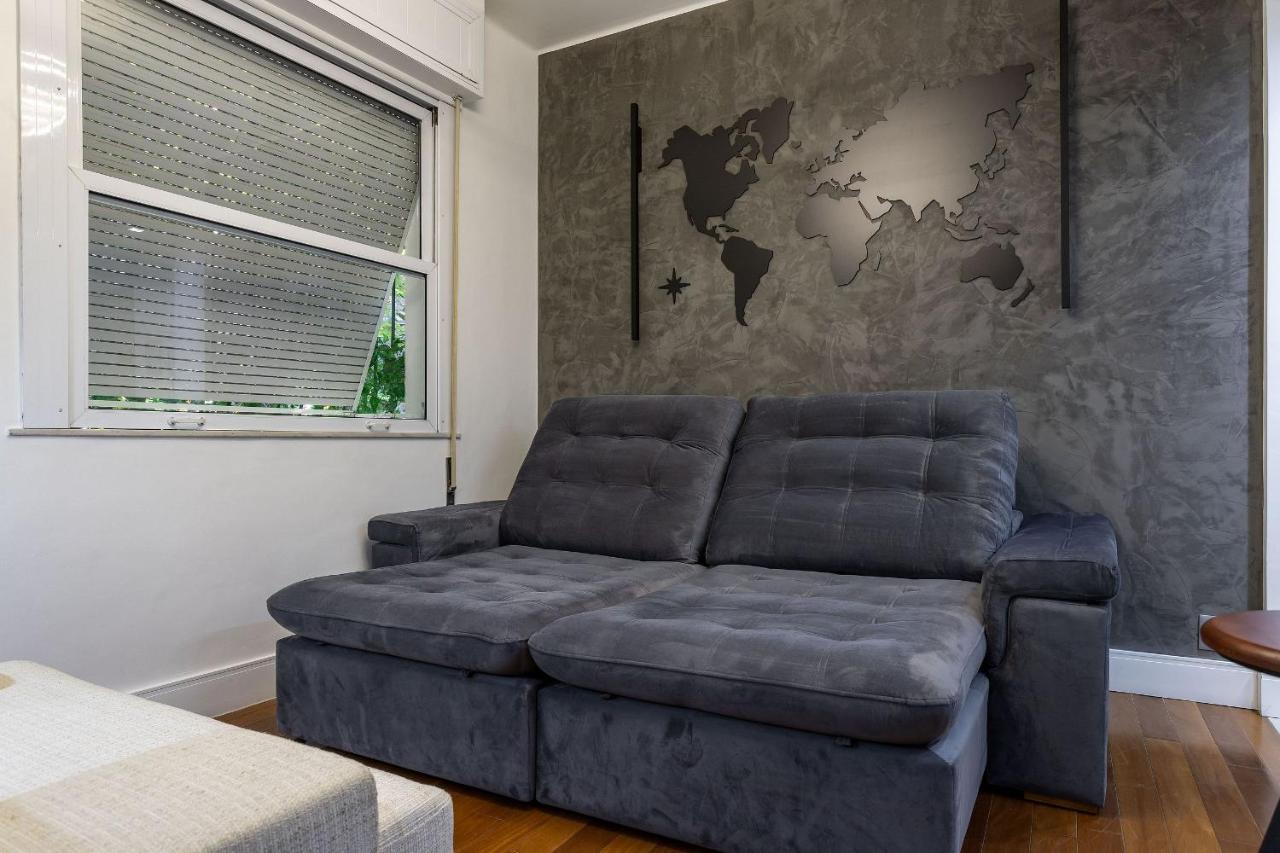 Apt Charmoso Completo Com Ar Condicionado No Leblon Rio de Janeiro Zewnętrze zdjęcie