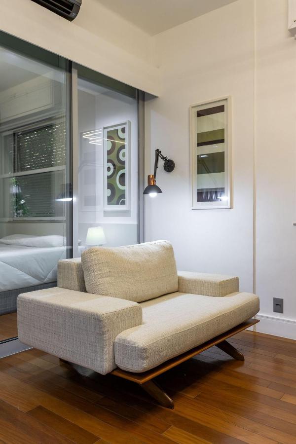 Apt Charmoso Completo Com Ar Condicionado No Leblon Rio de Janeiro Zewnętrze zdjęcie