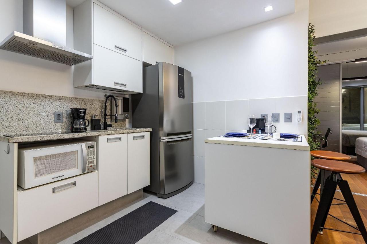 Apt Charmoso Completo Com Ar Condicionado No Leblon Rio de Janeiro Zewnętrze zdjęcie