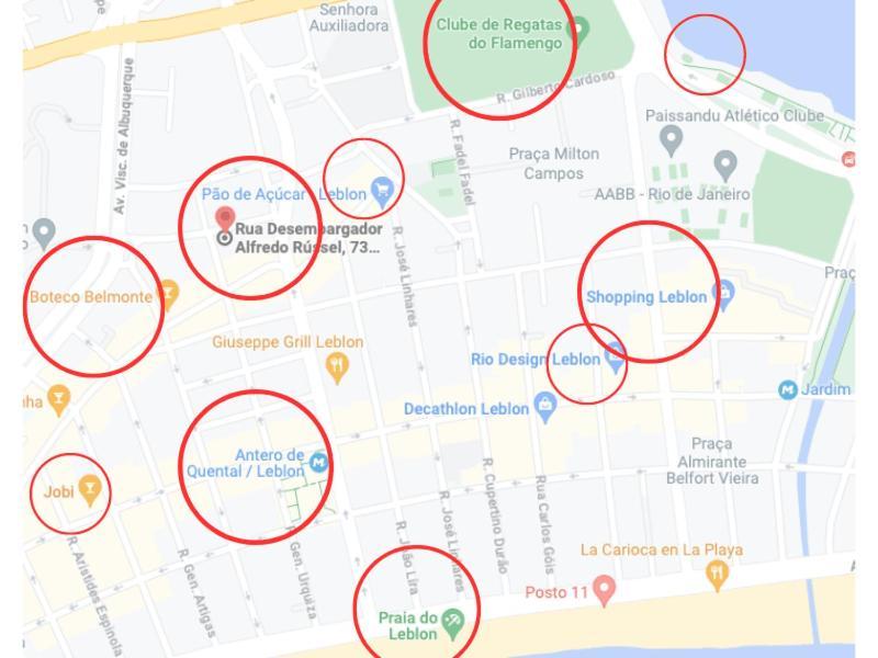 Apt Charmoso Completo Com Ar Condicionado No Leblon Rio de Janeiro Zewnętrze zdjęcie